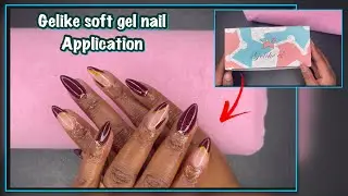 Soft Gel Nail Application | Ft  Amazon Gelike | SimplyKourtleen