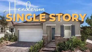 Single Story New Build Home for Sale in Henderson NV | River Trails Mountain Plan 1901