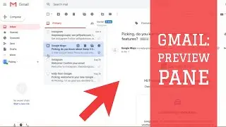 Gmail- How to Open Preview Pane in Email