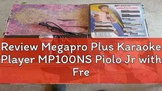 Review Megapro Plus Karaoke Player MP100NS Piolo Jr with Free Wired Microphone VOLUME 82 CD