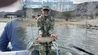 Roaring Fork River Baetis and Midge Hatch March 2023 with Uncle Chan and Ben
