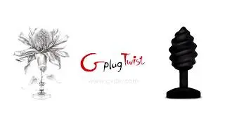 FT London G Plug Twist Butt Plug | Luxury Sex Toy | Anal Vibrator