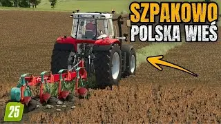 Łączenie pól i pierwsze talerzowanie💪✅Szpakowo - Polska wieś🧑‍🌾FS25🔥#123