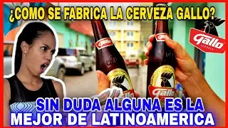 &iexcl;As&iacute; se fabrica la CERVEZA🍻 GALLO ,GUATEMALA🇬🇹 2023!&iexcl;INCRE&Iacute;BLE 😱 PROCESO!Cubana reacciona #reaction