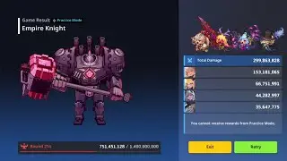 Guardian Tales Raid - Callie - Beth - Lilith - PD vs Empire Knight (299,8/345,9 F)