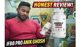 Game Changer or Hype? 🔥 Anabolic Veinz from Transforium nutrition Review | IFBB Pro Anik Ghosh
