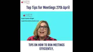 Meeting skills masterclass 27th April 2021