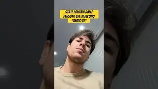 State lontani dalle persone che vi dicono &ldquo;BEATO TE&rdquo;
