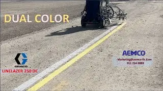 GRACO LINELAZER 250 DC (Dual Color Marking) #aemco #training #saudiarabia