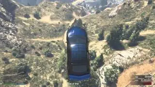 Jumping The River In The Pacific Standard Heist Finale - Grand Theft Auto Online