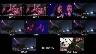Multiviewer: Nationaal aftelmoment en Nationale vuurwerk 2021-2022