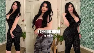 Примерка одежды Fashion Nova за 300 долларов | Я была в шоке!
