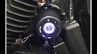 Push-Button LED Ignition Switch For Harley Sportster