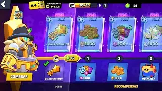 BRAWL STARS #1000 COMEÇOU A TEMPORADA 46: STEAMPUNK DO BRAWL PASS!!