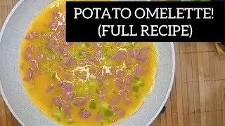  How to Make the Viral Cheesy Potato Sausage Omelette Foldover (Easy Dinner & Breakfast Idea)
