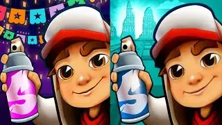 Subway Surfers : Copenhagen Birthday Special 🆚 Mexico Halloween 2025 Maps Comparison 