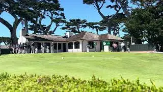 Walker Cup Sunday Singles Match 2 Introduction at Cypress Point (Morrison vs Shiels-Donegan)