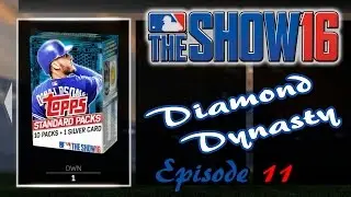 MLB 16: The Show - Diamond Dynasty #11 (10 Pack Opening!) MLB 16 PS4 Gameplay