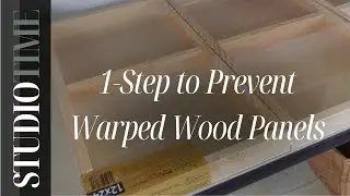 Stop Your Wood Panels from Warping! (Essential Prep for Artists)
