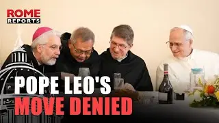 Augustinian ORDER says POPE Leo won't MOVE to Apostolic Palace with fellow religious members