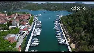 ACI Marina Skradin, Croatia 2017 aerial video