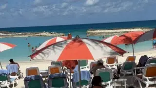 LIVE From the Party Scene at Hideaway Beach Club, Coco Cay