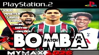 🔥NEW BOMBA PATCH 2026 BRAZILIAN LEAGUE 100% UPDATED EDITOR MAY MAX
