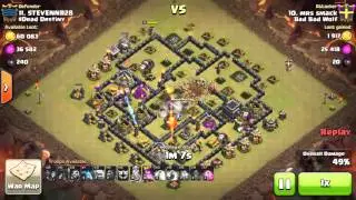 Th9 golaloon low heroes