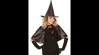 96891 - &ldquo;WITCH&rdquo; (cape, hat)