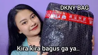 Unboxing Tas DKNY autentik tote bag