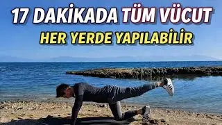 Full Body Workout in 17 Minutes 🔥 On the Beach, at Home, in the Gym | Full Body Workout (No Equip...