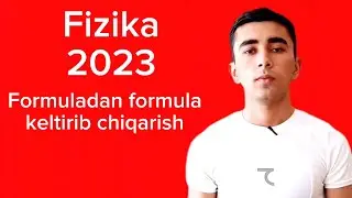 Fizika 2023 DTM Formuladan formula keltirib chiqarish #tushgan #test