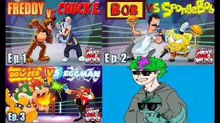 Why He Won? Verbalase Puppet Beatbox Battles! Freddy Vs Chuck E, Bob Vs SpongeBob, Bowser Vs Eggman🔥