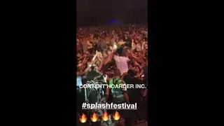 Desiigner Performs at Splash Festival in Germany 2017