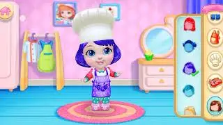 Created 💫✨Real cake maker 3D cooking kitchen cooking yommy game dinner Ber eggs cake milk  chicken 🐔