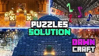 DAWNCRAFT:  13 PUZZLES SOLUTION 🧐