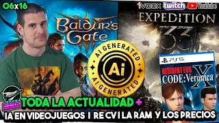GAME360 06x16 - La Polemica: IA en VIDEOJUEGOS | RE Code Vernonica &iquest;? | RAm y Los PRECIOS del PC
