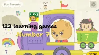 123 learning games - Number 7