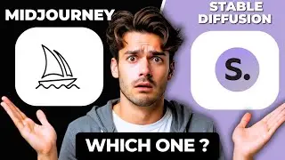 Сравнение MidJourney и Stable Diffusion 2025 | Лучший генератор изображений на основе ИИ?