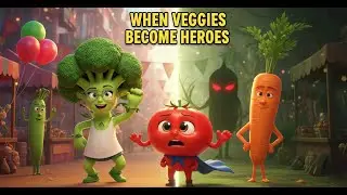 🍅✨ The City of Flavor: When Vegetables Become Heroes 🥦🎬