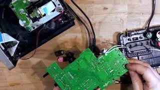 Mini Hi-Fi system repair, No Sound on one side