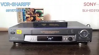 #SONY SLV-313 FULL RUNNING CONDITION VCR FOR SALE CONTACT 9916735152