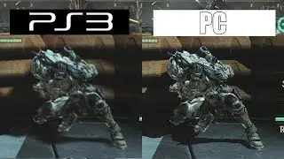Vanquish | PS3 VS PC 4K | GRAPHICS COMPARISON