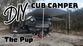 DIY Cub Camper Tour #camping #diy #australia 