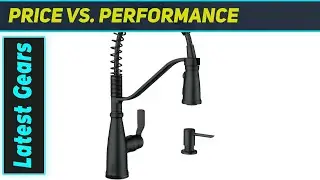 Moen Nolia Matte Black Faucet - The Best Kitchen Upgrade!