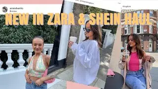 SPRING NEW IN ZARA & SHEIN TRY ON HAUL | I&rsquo;M INLOVEEE😍✨ | ames banks