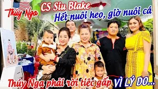 CS Siu Black bỏ nuôi heo qua nuôi cá.. Thuý Nga rời buổi tiệc gấp vì lý do…