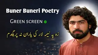 Munir Buneri New Pashto Poetry 2026 | Heart Touching Shayari | Green Screen Status