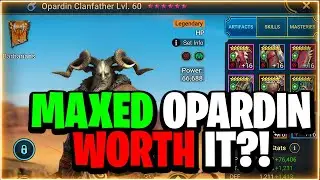 Can he NUKE? Full OPARDIN CLANFATHER Guide & Builds on TEST SERVER! | RAID Shadow Legends