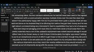 writing and editing a nanite in a fantasy ch9